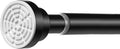 Tension Curtain Rod 31 to 50 Inch Spring Tension Rods for Windows Adjustable Curtain Rod No Drilling Expandable Pressure Curtain Rod Shower Rods for Closets,Bathroom,Kitchen,Doorway