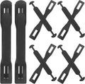 ULTECHNOVO Heavy Duty Plastic Box Handles for Cardboard Boxes, Ergonomic Black Carry for Moving, Shipping & Packaging, Replacement Lift Handles for Corrugated Cartons and Gift Boxes