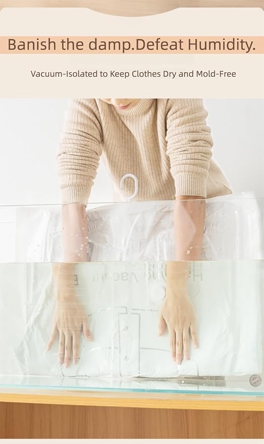 hanging vacuum storage bags for coats, 27x43 in 4PCS,Clothing protection, dustproof and anti-aging protection to prevent wrinkles for Clothes, Suits, Coats