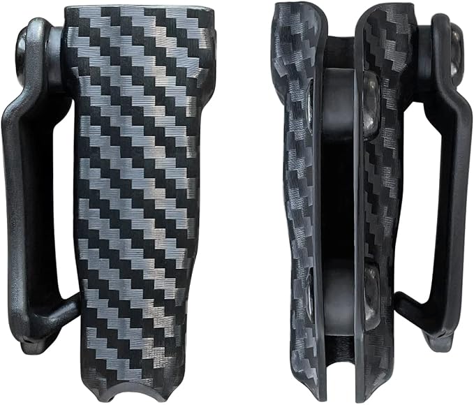 POLE.CRAFT IWB/OWB Magazine Holster Kydex - Mag Carrier Fits: 9mm .40 Double Stack / 9mm .40 Single Stack - P365 1911 Glock 19 19X 17 26 27 28 43 22 23 25 26 27 31 32 33 34 35 37 38 Glock43X .. Mag
