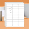 1" X 2-5/8" 30 Up Mailing Labels for Laser/Inkjet Printer, Address Labels, Shipping mailing Labels, 30 per Sheet Return Address Labels (25 Sheets - 750 Labels)