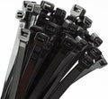 Armpow 18 inch Black Zip Ties Heavy Duty 100 PACK, 220 LBS Ultra Exclusive Strong Plastic Wire Ties, Large Cable Ties Extra Long Tie Wraps, Indoor and Outdoor UV Resistant