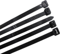 Superun Black Zip Ties 20 Inch 120 Lbs UV resistant Cable Ties 50 Pack | Self-locking,Width 0.3",Max Bundle Diameter 5.7",Industrial Grade,fireproof,Heavy duty,For indoor and outdoor