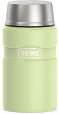 THERMOS Stainless King Vacuum-Insulated Food Jar, 24 Ounce, Matte Green