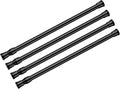 AIZESI Spring Tension Curtain Rods Short Tension Rod (Black,12" to 19"-4Pcs)