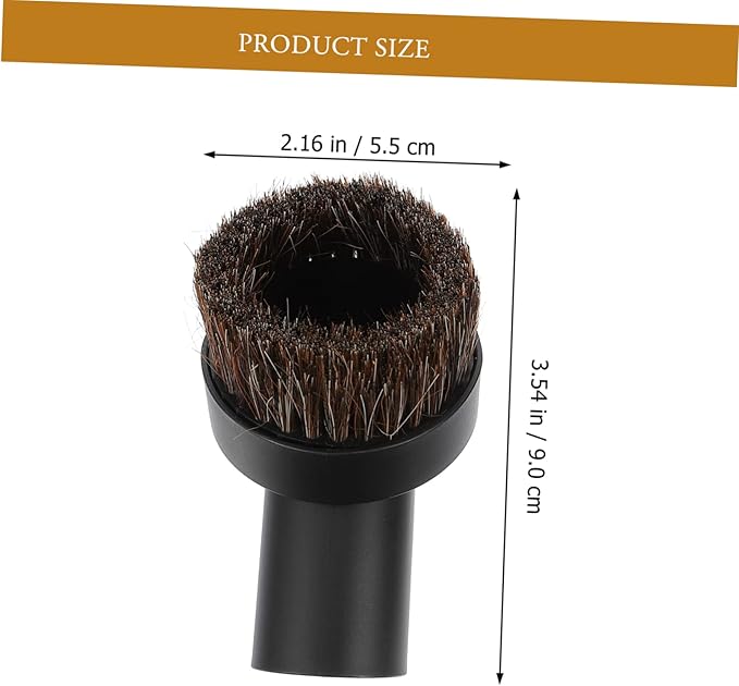 Zerodeko 6pcs Easy Attach Detach Vacuum Brush Nozzle for Hardwood Tile Upholstery Cleaning