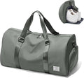 Travel Duffle Bag,Weekender Overnight Bags for Women with Shoes Compartment,Tote Gym Bag Personal Item Carry On Bag for Travel Business Trips Sport Hospital Dance Dark Green