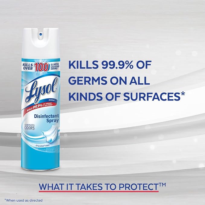 Lysol Disinfectant Spray, Citrus Meadows, 19 oz