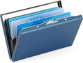 Stainless Steel Credit Card Wallet RFID Blocking Metal Case Pocket Business Card Holder for Women and Men