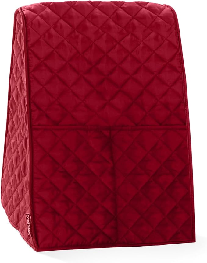 Covermates Keepsakes - Rounded Top Appliance Cover - Dust Protection - Stain Resistant - Washable - Appliance Cover, Red