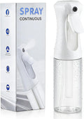 Continuous Spray Bottle, 6.8 OZ Hair Spray Bottles, Ultra-Fine Mister Spray Bottle for Hairstyling, Cleaning, Plants, Pets, Salons, and More (1 Pack)
