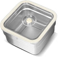 Vacuum Sealed Food Storage Container with Air Valve (1000ml)，Works With Handheld Vacuum Sealer Machine(Vacuum Sealer Not Included)