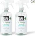 Better Life All Purpose Cleaner - Multipurpose Home and Kitchen Cleaning Spray for Glass, Countertops, Appliances, Upholstery & More - Multi-surface Spray Cleaner - 24oz (Pack of 2) Unscented