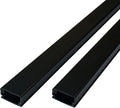 Electriduct Medium Latching Cable Raceway (500 Series) - 5 Feet - Black | 2 Sticks (10 Feet Total)
