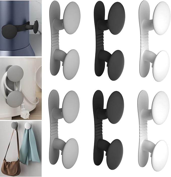 Cord Organizer for Appliances, Cord Holder Cord Wrapper Kitchen Gadgets Cord Organizer Stick On Kitchen Appliances, Mixer, Air Fryer, Coffee Maker, Multifunctional Adhesive Wall Hooks (6Pack)