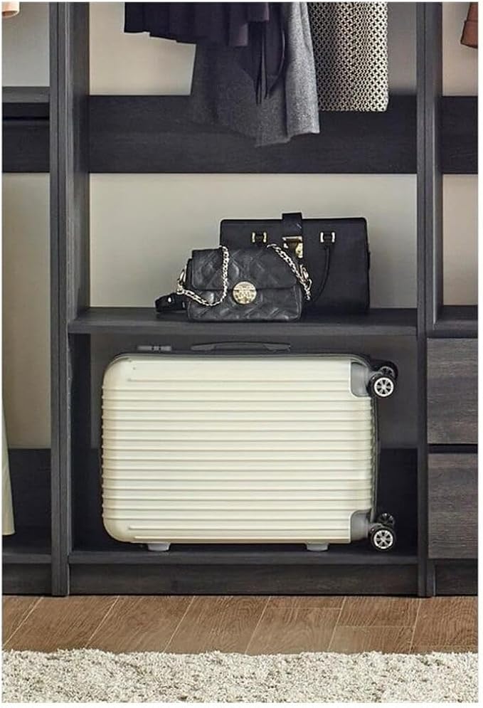 Maykoosh Closet System Organizer - Customizable Walk-in Wardrobe Storage Black/Model ABCDE 5 Closet