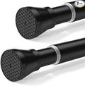 Shower Curtain Rod 30-64 inch 2Pack Shower Adjustable Curtain Rod No Drilling Expandable Spring Pressure Rod Spring Curtain Rods for Bathroom Windows