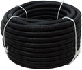 HydroMaxx® Flexible Polyethylene LDPE Non-Split Corrugated Wire Loom Tubing (Black, 1" Dia x 100 ft)