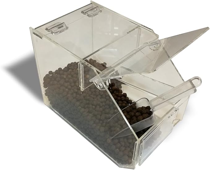 Acrylic Candy, Bakery, Cereal Dispenser Bin with Scoop