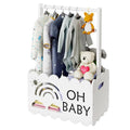 Wooden Baby Shower Crate Closet, Wooden Baby Shower Crate Closet, Boys and Girls for Baby shower wooden Basket Gifts, Welcome baby Gifts, Suitable for Pregnancy Glfts for New Parent (white)