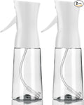 Continuous Spray Bottle,Hair Spray Bottle,Plants Water Spray Mist Bottle,Ultra-Fine Spray Bottle for Hair,Skincare, Plant Care, Pet Grooming, Cleaning,2 Pcs (6.8 oz White)-Christmas