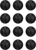 Flezoo Cord Holder Cable Holder, 12PCS Black Adhesive Cable Clips Cord Organizer Charger Holder Wire Management Keeper for Nightstand, Office, Desk or Mouse