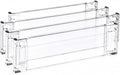 SEITON Adjustable Drawer Dividers (4 Pack) Expandable Drawer Organizer with Anti-Slip Pads 11.5"-21.7"