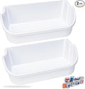 [2 PACK] UPGRADED 240356401 Refrigerator Door Bin Compatible with Frigidaire Door Shelf Replacement Parts FFHS2611PFEA FFSS2614QE6A FFHS2611LBPA FFSS2614QS4A AP2116036 PS430121 Refrigerator Door Shelf