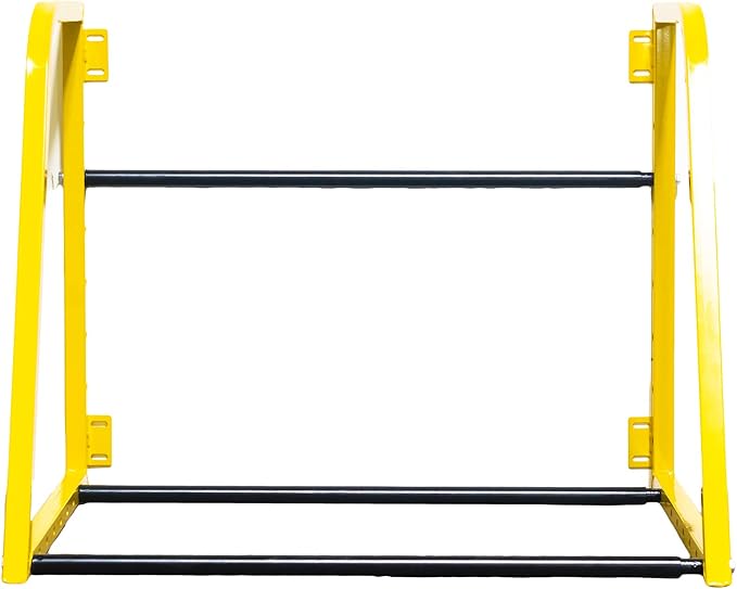 MaxxHaul 50256 Heavy‑Duty Adjustable Wall‑Mount Tire Storage Rack – Telescoping 32–48″ Width, 375 lb Capacity, Powder‑Coated Steel, 51.75″W x 28″D x 28″H – Garage/Shop