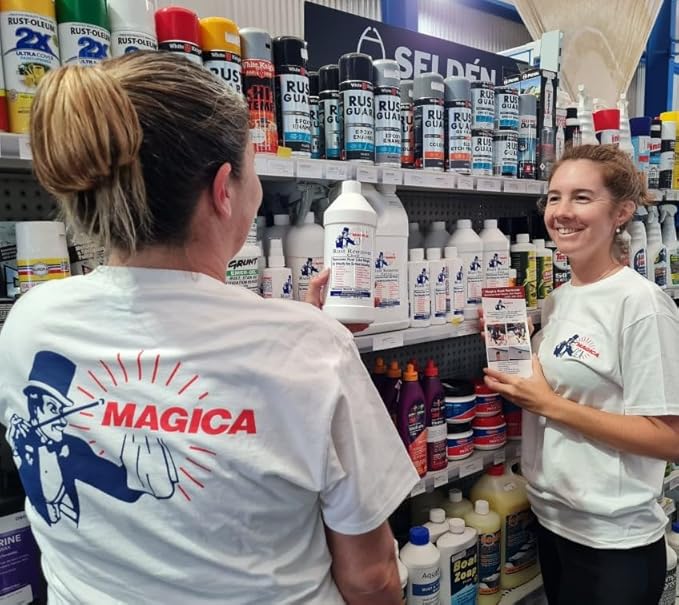 Magica® Rust Remover (32oz Gel) Reliably Removing Rust Stains for over 35 years USA Made