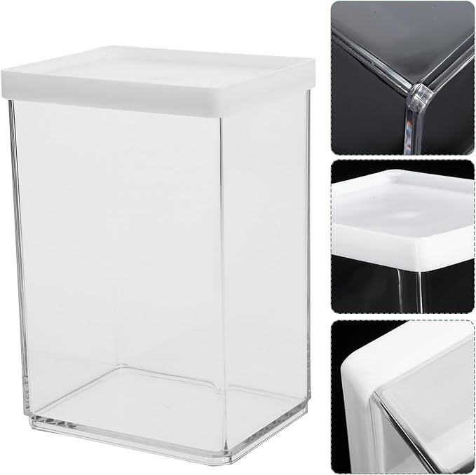 SUPVOX PC Airtight Refrigerator Storage Box 900ml Food Preservation Container for Fridge and Freezer Kitchen Organization