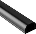 Yecaye 128in Wall Cord Hider for 1 Mini Wire, On-Wall Cord Cover Channel, Wire Concealer, Cable Cover Cable Management for Home Office, W0.5in H0.31in, Black