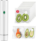 Vixino Vacuum Sealer, vacuum sealer for food, handheld vacuum sealer(Vacuum Sealers+ 30 reusable vacuum seal bags)