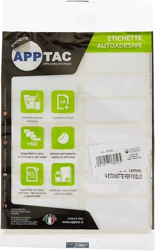 AP036 Adhesive Labels