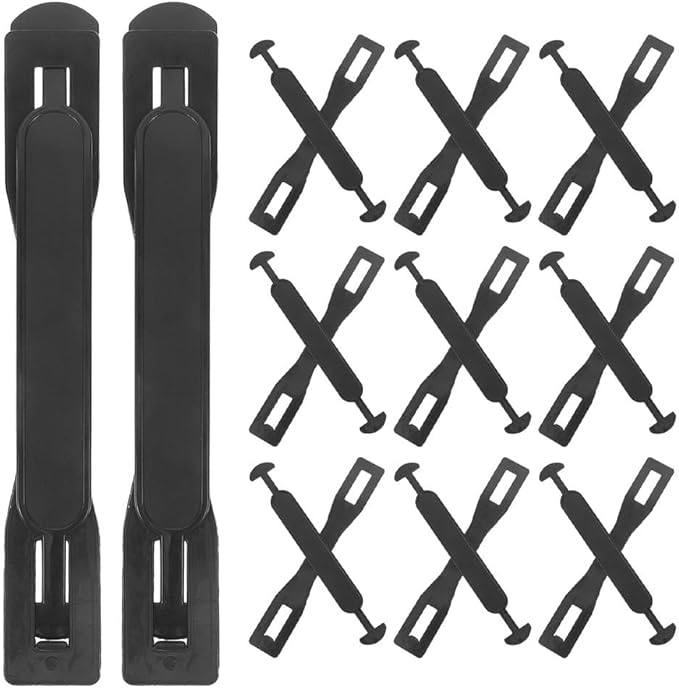 Hemobllo Plastic Carry Handles for Cardboard Boxes 50 Pcs Heavy Duty Replacement Straps for Moving and Packing Storage Boxes