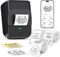PM240 Label Maker Machine, Thermal Label Printer for Small Business | 2'' Bluetooth Thermal Sticker Label Maker for Small Business, Home, School, Office Safety Label Maker with Multiple Templates