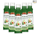 Pompeian Keto Blend Cooking Spray with Extra Virgin Olive Oil and Avocado Oil - (6 Pack) 5 Fl Oz - No Propellants - Mild, Buttery Flavor for Sautéing, Stir-Frying, and Roasting