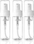 3pcs Foam Bottle Dispenser, Refillable Soap Dispenser with Transparent Empty Spray Bottles Foaming Hand Soap Dispenser Bottles 200ml/7OZ Foam Pump Dispenser Bottle
