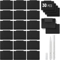 Mr. Pen- Basket Labels Clip On Set, 32 pcs | 30 Removable Bin Labels Basket Tags for Storage Bins With 2 White Chalk Markers for Organization