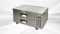 Commercial Chefs Base Refrigerator, ETL Fridge Cooler Merchandiser, 48" W Stainless Steel