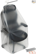 Storage Standard Large Clear Plastic Bags for Storage 6-Pack - Waterproof Extra Large Plastic Bags with Zip Ties, Heavy-Duty Cover for Rugs, Patio Cushions, Décor & Oversized Items - 45 x 65 Inches