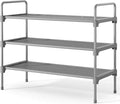 Kitsure Shoe Rack for Closet, Sturdy and Long-Lasting Shoe Shelf, Shoe Rack for Entryway, Personalized DIY Shoe Organizer, Shoe Rack Organizer for Space-Saving, 27.6" x 11.8" x 22.6", Grey