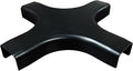Electriduct 500 Series Raceway Accessory - 4 Way Tee (Black)