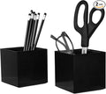 Bostitch Office Konnect Pencil Cup Desk Organizer, Pen Cup, 2-Pack, Black