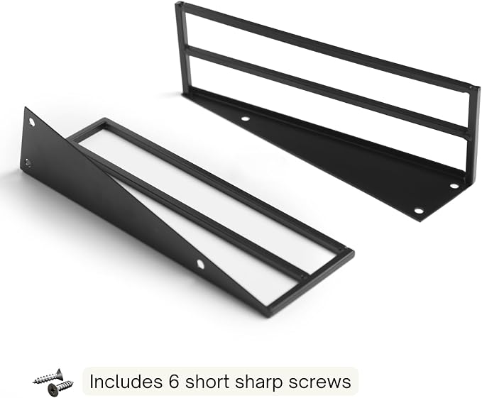 Under Cabinet Metal Cutting Board Rack - 2 Layer Vertical & Horizontal Hanger - Heavy Duty Cutting Board Holder