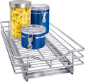 LYNK PROFESSIONAL® Pull Out Cabinet Organizer, 11" x 21" Slide Out Drawers for Kitchen Cabinets - Sliding Pull-Out Pantry Shelves – Home Shelf Organizers - Lifetime Ltd. Warranty, Chrome