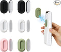 XYOFUN Magnetic Remote Control Holder Wall Mount - 6 Pcs Multicolor | No Drill Self-Adhesive Organizer, For Air Conditioner & TV Remotes, Storage Caddy for Televisions Backside