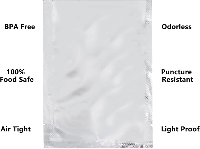 Heat Sealable Mylar Food Storage Bag,ULIFESTAR 5.5Mil Thicker Food Storage Pouches Oxygen Absorbers Vacuum Seal Airtight Packaging for Coffee Beans, Tea, Grains, etc（35 * 50cm/13.78 * 19.69'' ）