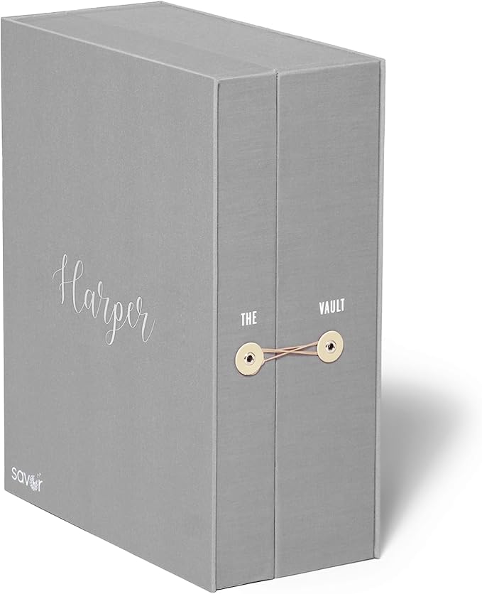 Personalizable Life Essentials & Graduate Keepsake Organizer | Keep High School and College Graduation Memorabilia Organized and Safe in One Convenient Home with this Gift for Students and Grads
