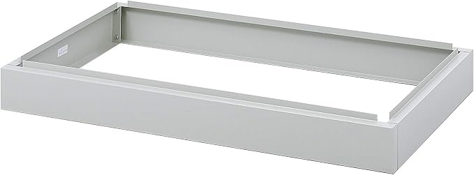 Safco 4971LG Facil Flat File High Base for 4969LG Small File, Sold Separately, Light Gray